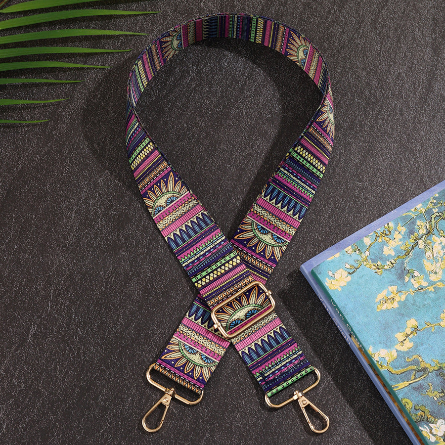Colorful Floral Women's Bag Adjustable Shoulder Strap