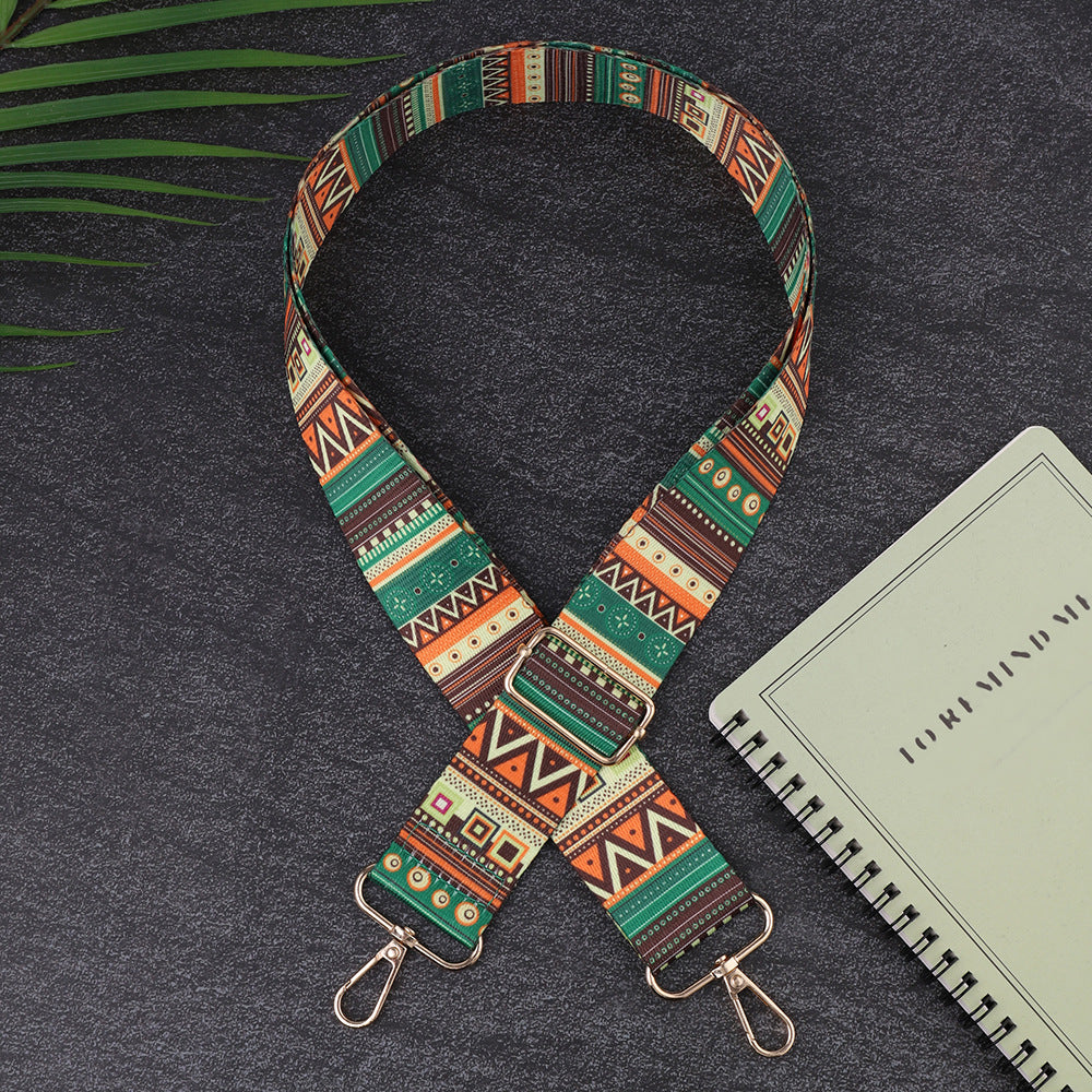 Colorful Floral Women's Bag Adjustable Shoulder Strap