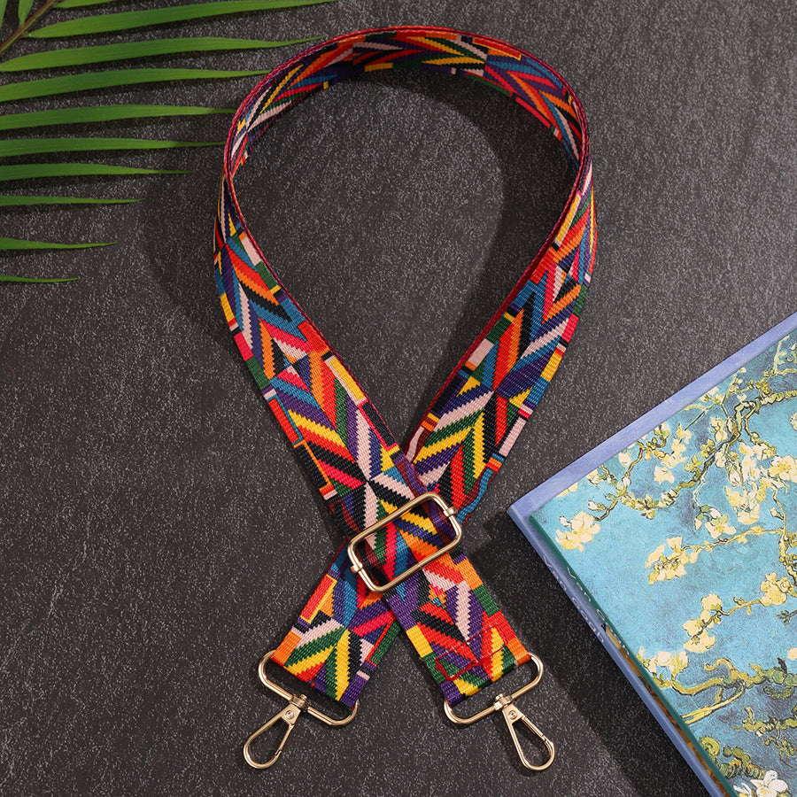 Colorful Floral Women's Bag Adjustable Shoulder Strap