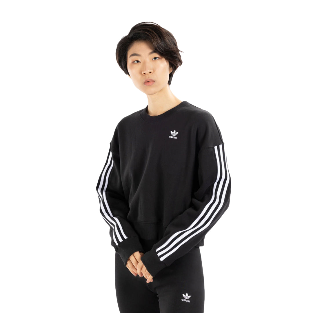 adidas Women's Sweatshirt - Black White