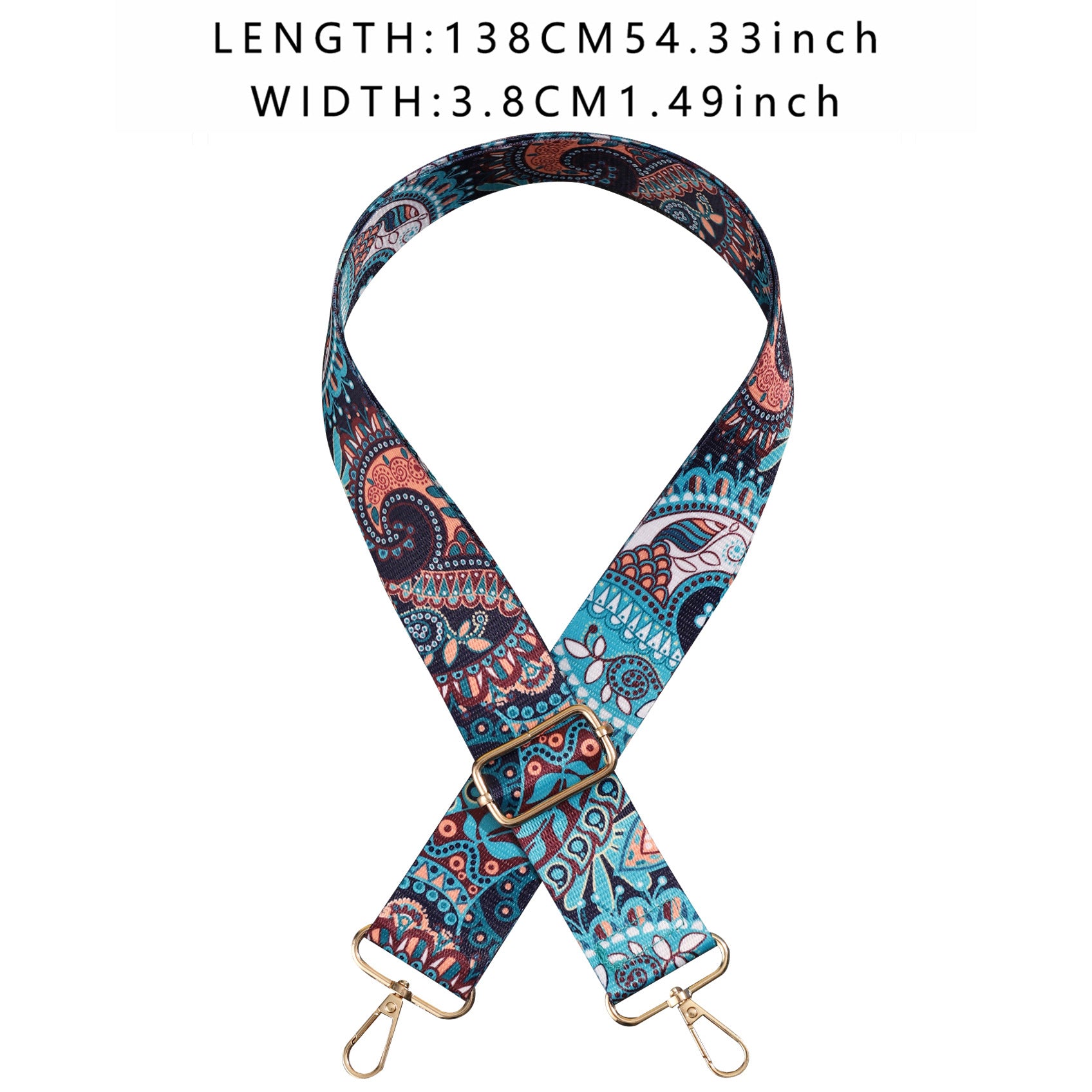 Colorful Floral Women's Bag Adjustable Shoulder Strap