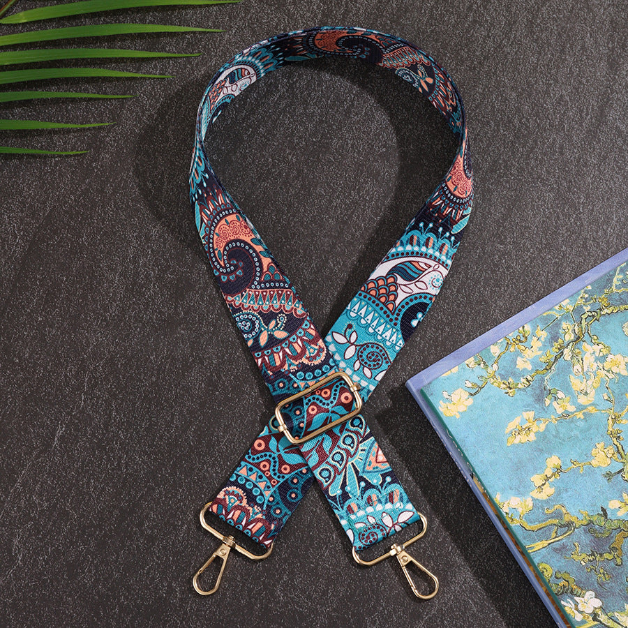 Colorful Floral Women's Bag Adjustable Shoulder Strap